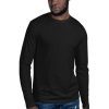 3601 Premium Fitted Long Sleeve Crew -  - Shujaa Designs