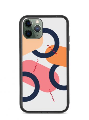Abstract Art iPhone Case - biodegradable iphone case iphone pro case on phone a f - Shujaa Designs