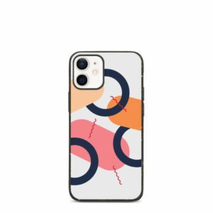Abstract Art iPhone Case - biodegradable iphone case iphone mini case on phone a f - Shujaa Designs
