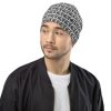 Piano Keyboard Beanie - all over print beanie white left front c d - Shujaa Designs