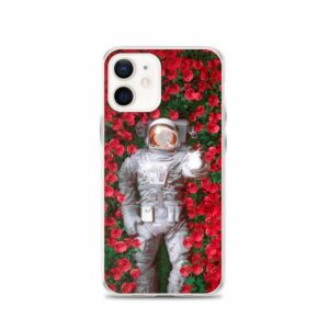Astronaout in Roses iPhone Case - iphone case iphone case on phone e - Shujaa Designs