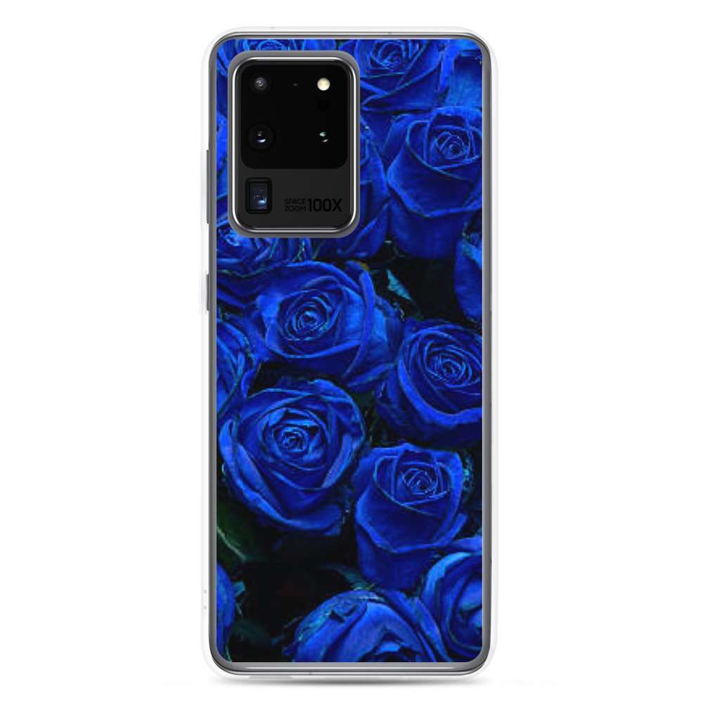 Blue Roses Samsung Case - samsung case samsung galaxy s ultra case on phone bdd b - Shujaa Designs