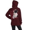 Pug Unisex Hoodie - unisex heavy blend hoodie maroon back c e - Shujaa Designs