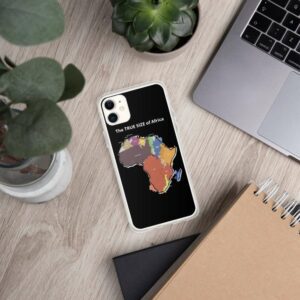 The TRUE SIZE of Africa iPhone Case - iphone case iphone lifestyle e - Shujaa Designs