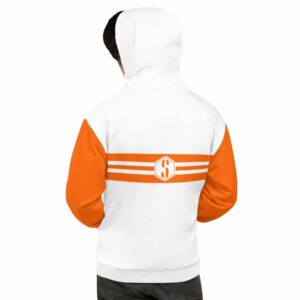 Discipline Unisex Hoodie - all over print unisex hoodie white back be b b - Shujaa Designs