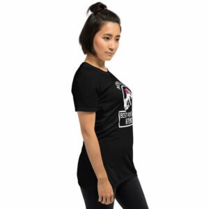 Momzilla Best Mom Ever In The World – Mom Design Short-Sleeve Unisex T-Shirt - unisex basic softstyle t shirt black right front b b d - Shujaa Designs