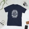 When Your Past Calls Don’t Answer – Short-Sleeve Unisex T-Shirt - unisex basic softstyle t shirt navy front c ae - Shujaa Designs
