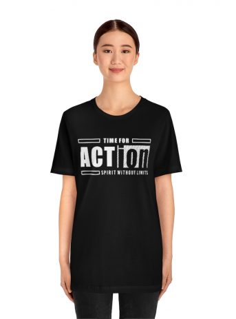 Time For Action Unisex Jersey Short Sleeve Tee -  - Shujaa Designs