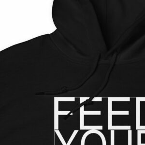 Feed Your Fire Unisex Hoodie - unisex heavy blend hoodie black product details dc f f - Shujaa Designs