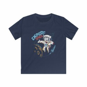 Explore Space To The Moon… Kids Softstyle Tee -  - Shujaa Designs