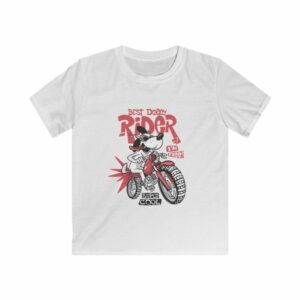 Best Doggy Rider Kids Softstyle Tee -  - Shujaa Designs