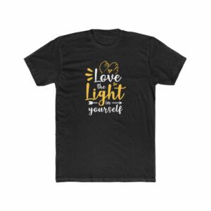 Love The Light In Yourself Cotton Crew Tee -  - Shujaa Designs