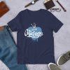 Just Be Awesome Unisex t-shirt - unisex staple t shirt navy front cb c - Shujaa Designs