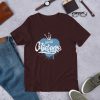 Just Be Awesome Unisex t-shirt - unisex staple t shirt oxblood black front cb c - Shujaa Designs