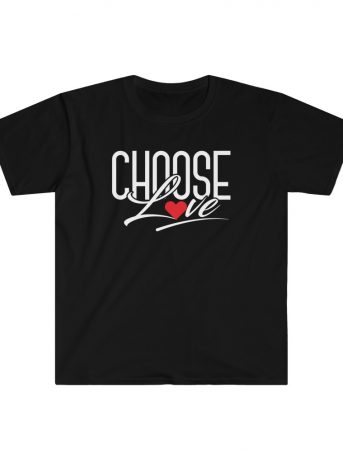 Choose Love Unisex Softstyle T-Shirt -  - Shujaa Designs