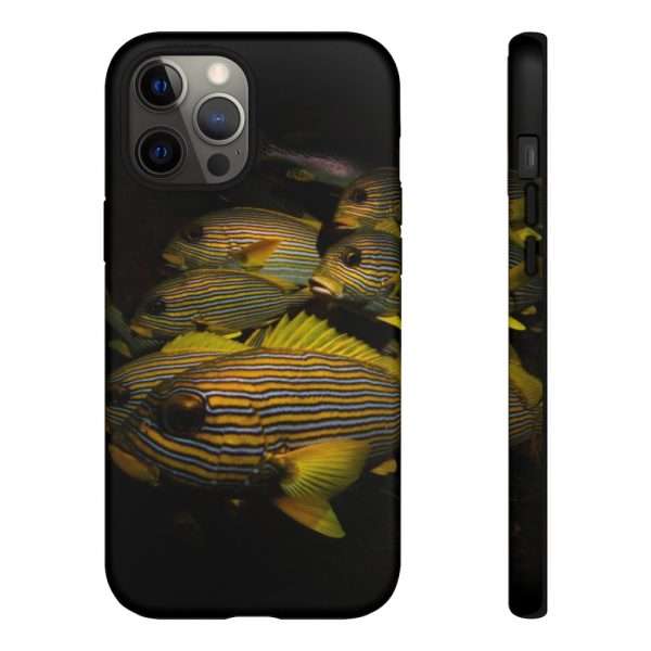Colorful School Of Emperor Angel Fish Tough Phone Case - - Shujaa Designs