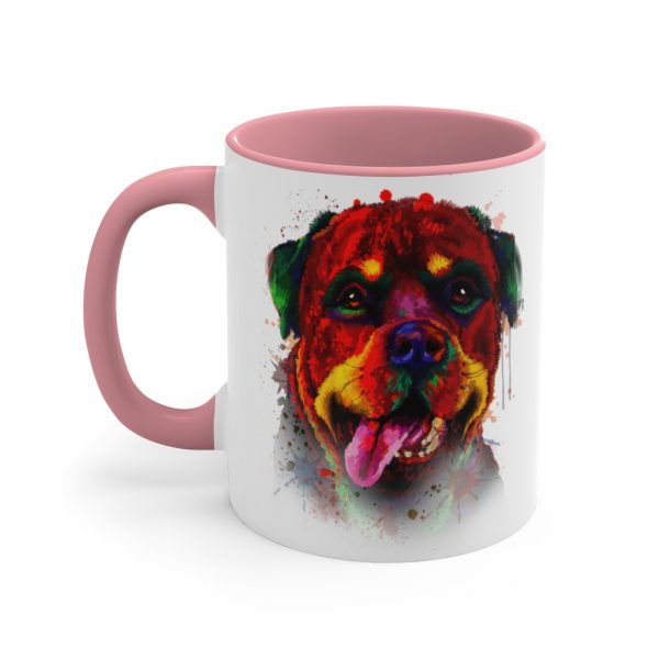 Rottweiler Accent Coffee Mug, 11oz - - Shujaa Designs