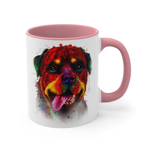 Rottweiler Accent Coffee Mug, 11oz - - Shujaa Designs