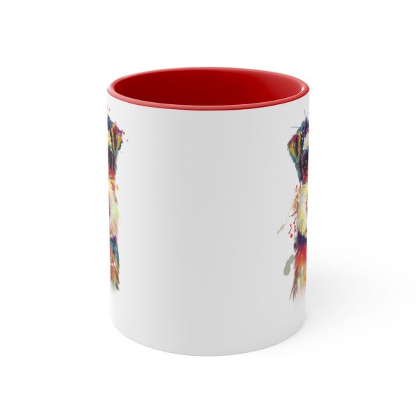 Schnauzer Accent Coffee Mug, 11oz - - Shujaa Designs