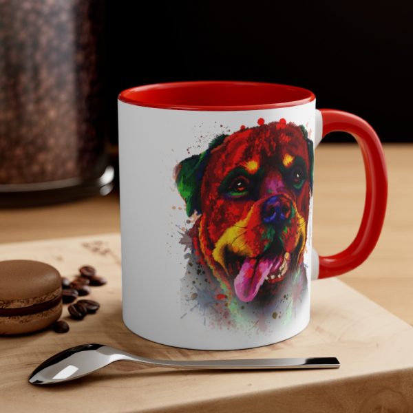 Rottweiler Accent Coffee Mug, 11oz -  - Shujaa Designs