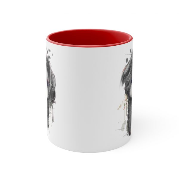 Shih Tzu Accent Coffee Mug, 11oz -  - Shujaa Designs