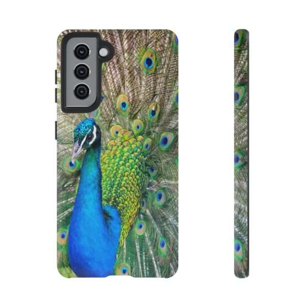 Colorful Peacock Tough Phone Case - - Shujaa Designs