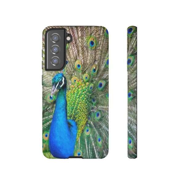 Colorful Peacock Tough Phone Case -  - Shujaa Designs