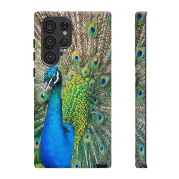 Colorful Peacock Tough Phone Case - - Shujaa Designs