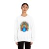 Majestic Rainbow Peacock Unisex Heavy Blend™ Crewneck Sweatshirt - - Shujaa Designs