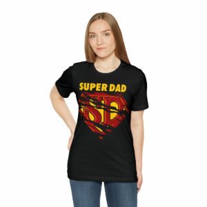 Super Dad Unisex Jersey Short Sleeve Tee - .jpg - Shujaa Designs