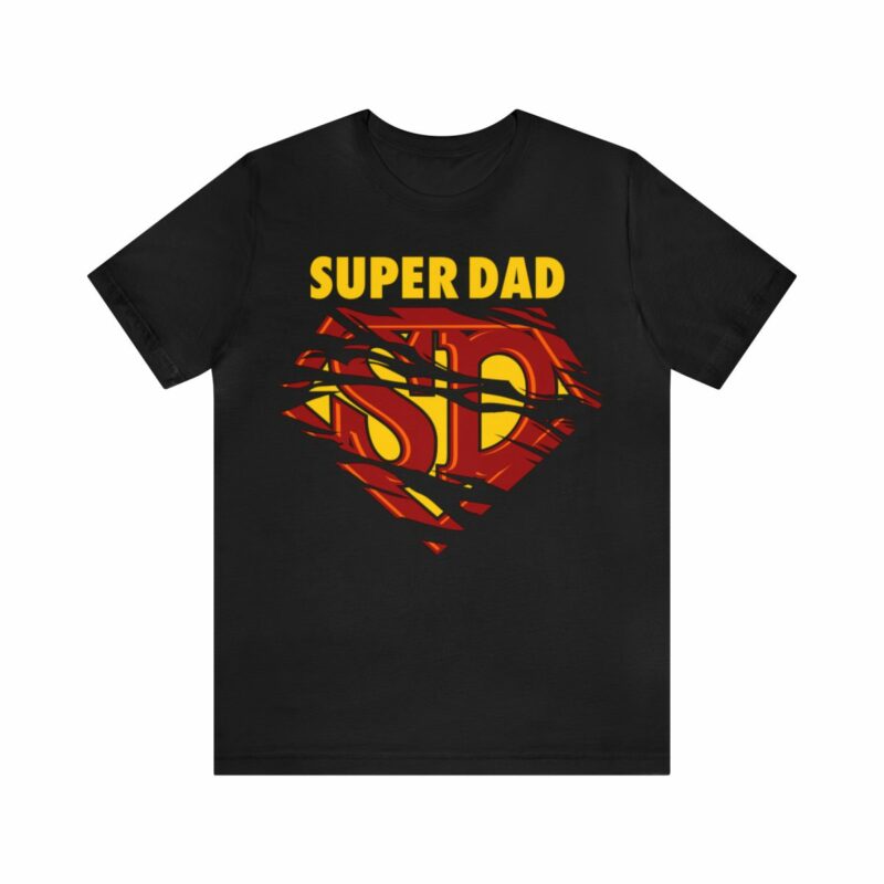 Super Dad Unisex Jersey Short Sleeve Tee - .jpg - Shujaa Designs