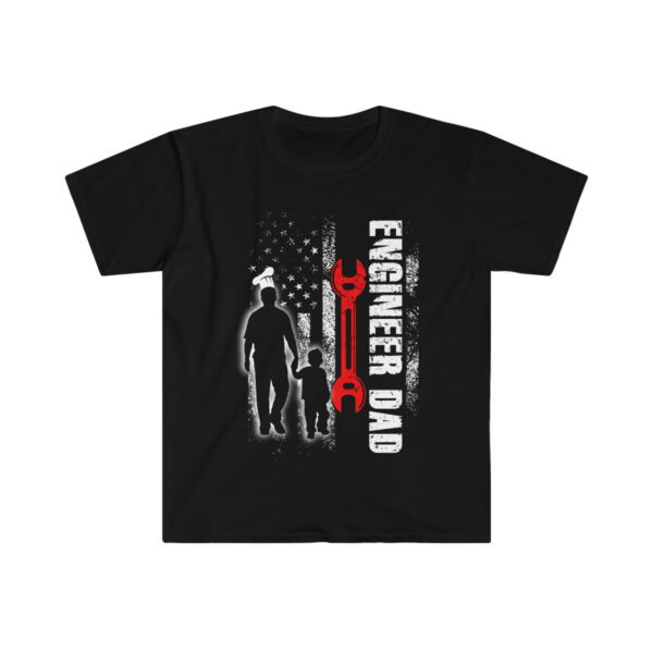 Engineer Dad Design Unisex Softstyle T-Shirt - .jpg - Shujaa Designs