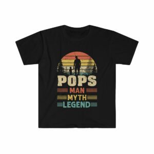 Pops Legend Unisex Softstyle T-Shirt - .jpg - Shujaa Designs
