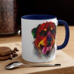 Rottweiler Accent Coffee Mug, 11oz - .jpg - Shujaa Designs