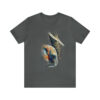 Colorful Hand-Drawn Elephant Bull And Calf Unisex Jersey Short Sleeve Tee - .jpg - Shujaa Designs